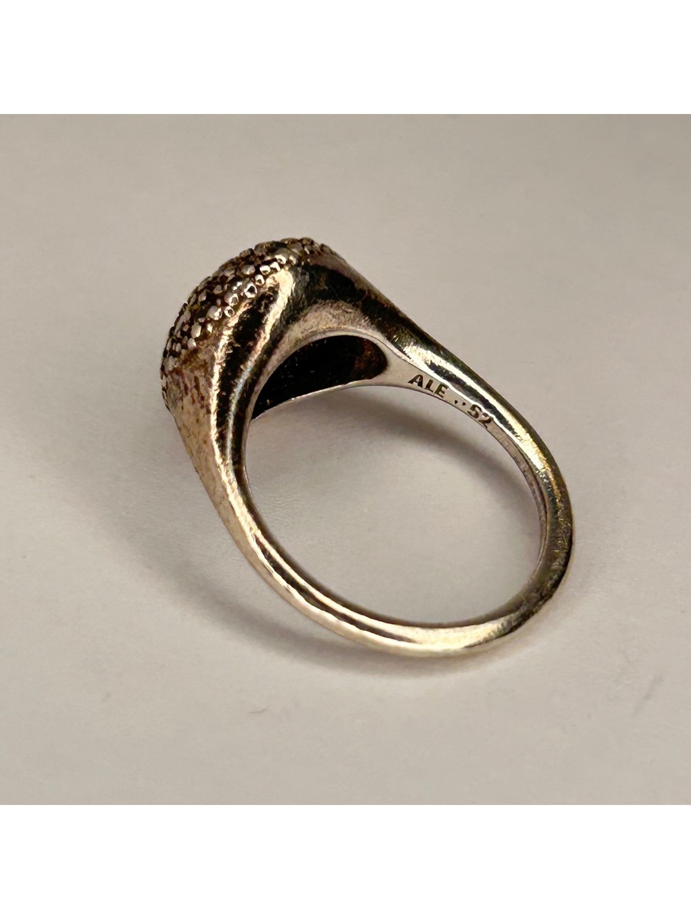 Vintage 925 Sterling Silver and CZ Pandora Cosmic Stars Ring 190914CZ Size 6.25+ - Picture 7 of 9